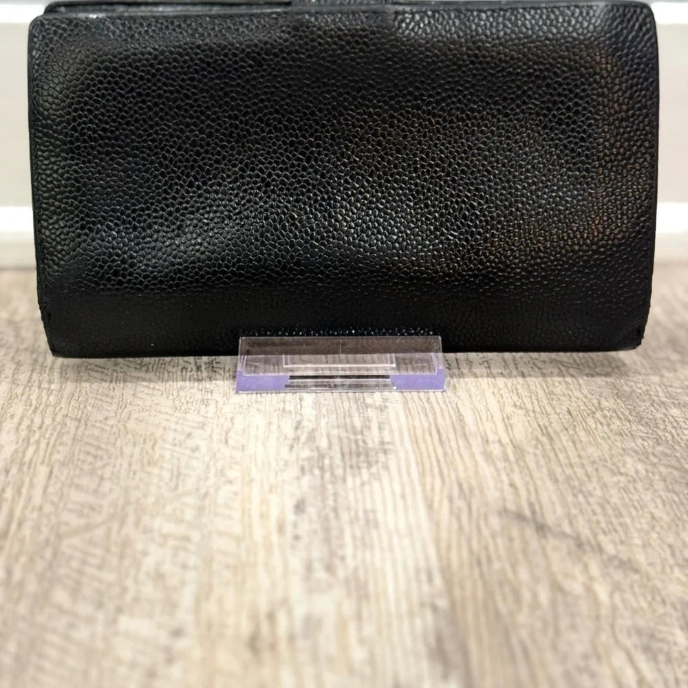 Chanel Long Wallet, Caviar Leather